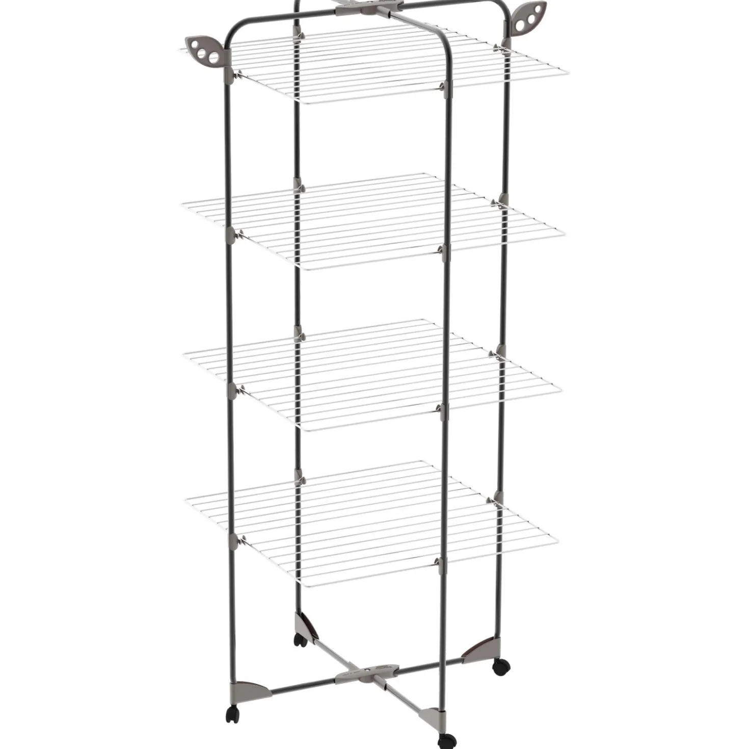 Stendino biancheria a torre Colombo Alpina 68x125x68 cm