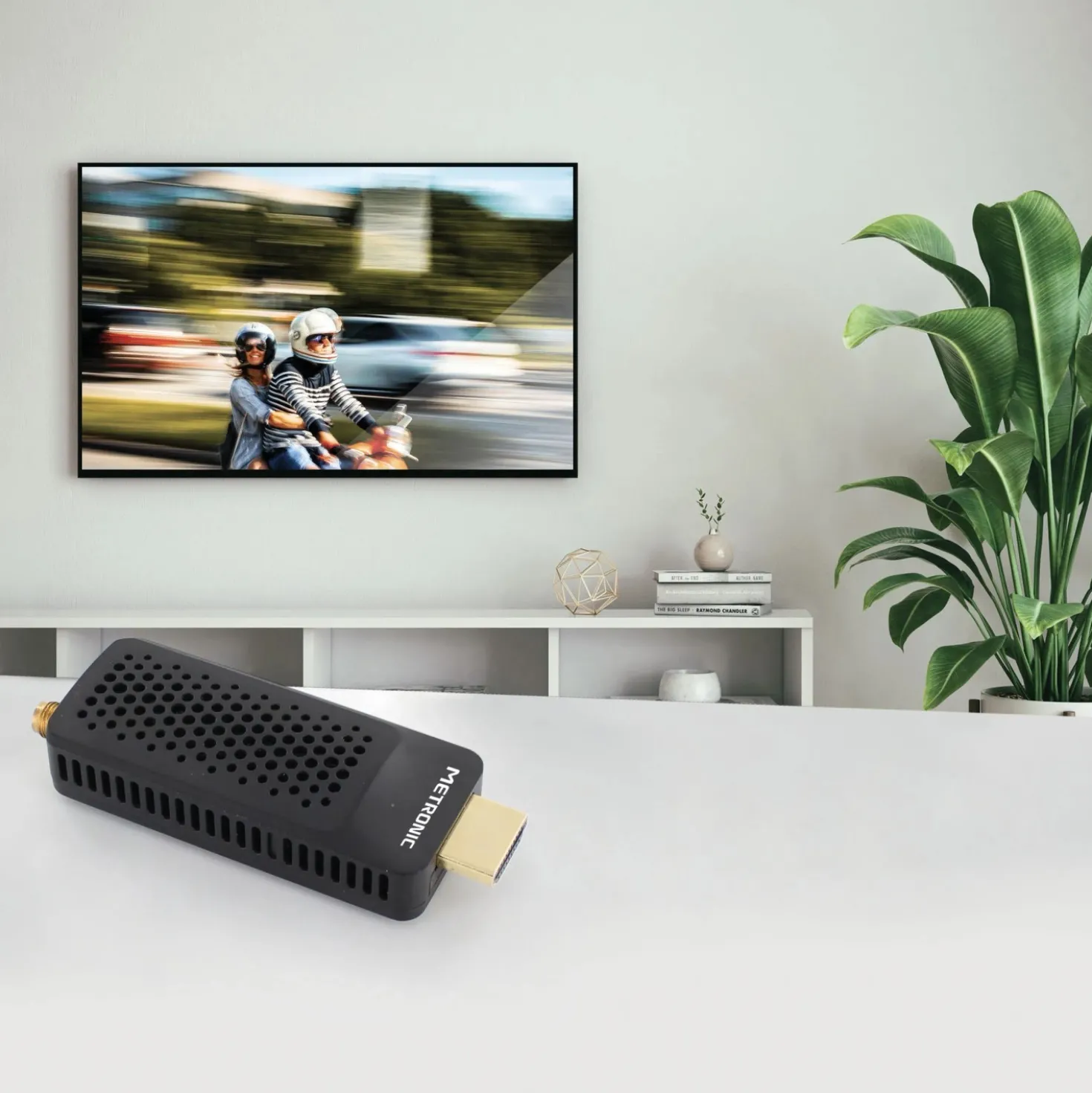 Stick decoder digitale terrestre HD DVB-T2 HEVC 10 B USB