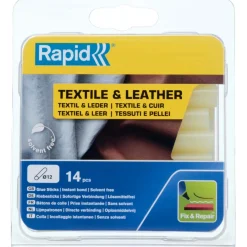 Stick di Colla Rapid per Tessuto e Pelle da 12 mm Giallo