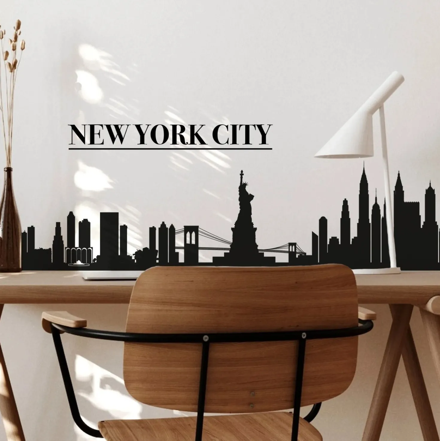 Sticker autoadesivo 1fg 35x100 cm new york