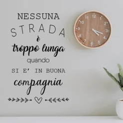 Sticker autoadesivo 2fg 31x31 cm nessuna strada