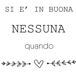 Sticker autoadesivo 2fg 31x31 cm nessuna strada
