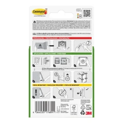 Strisce appendiquadri 3M Command™ Large bianche