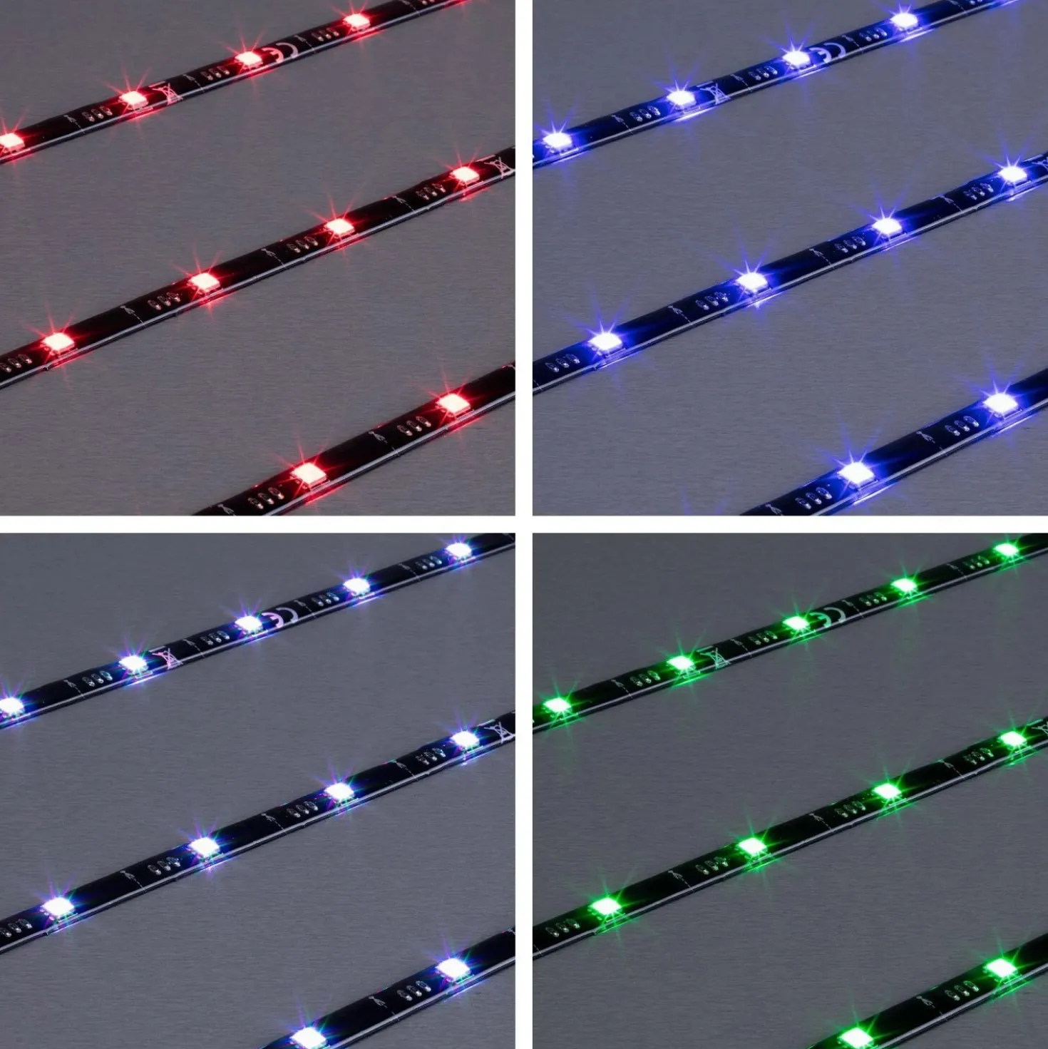 Strisce LED con attacco USB e telecomando 50 cm
