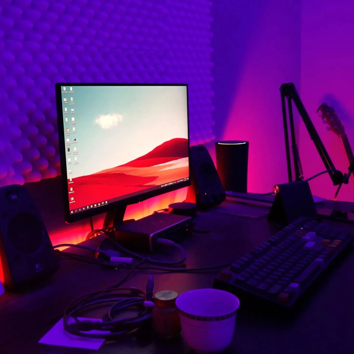 Strisce LED con interruttore RGB 0,08W 10 m