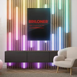Striscia 147 LED Pimp your Panel 650 lm bianco caldo RGB 2,6 m x 1 cm bianco