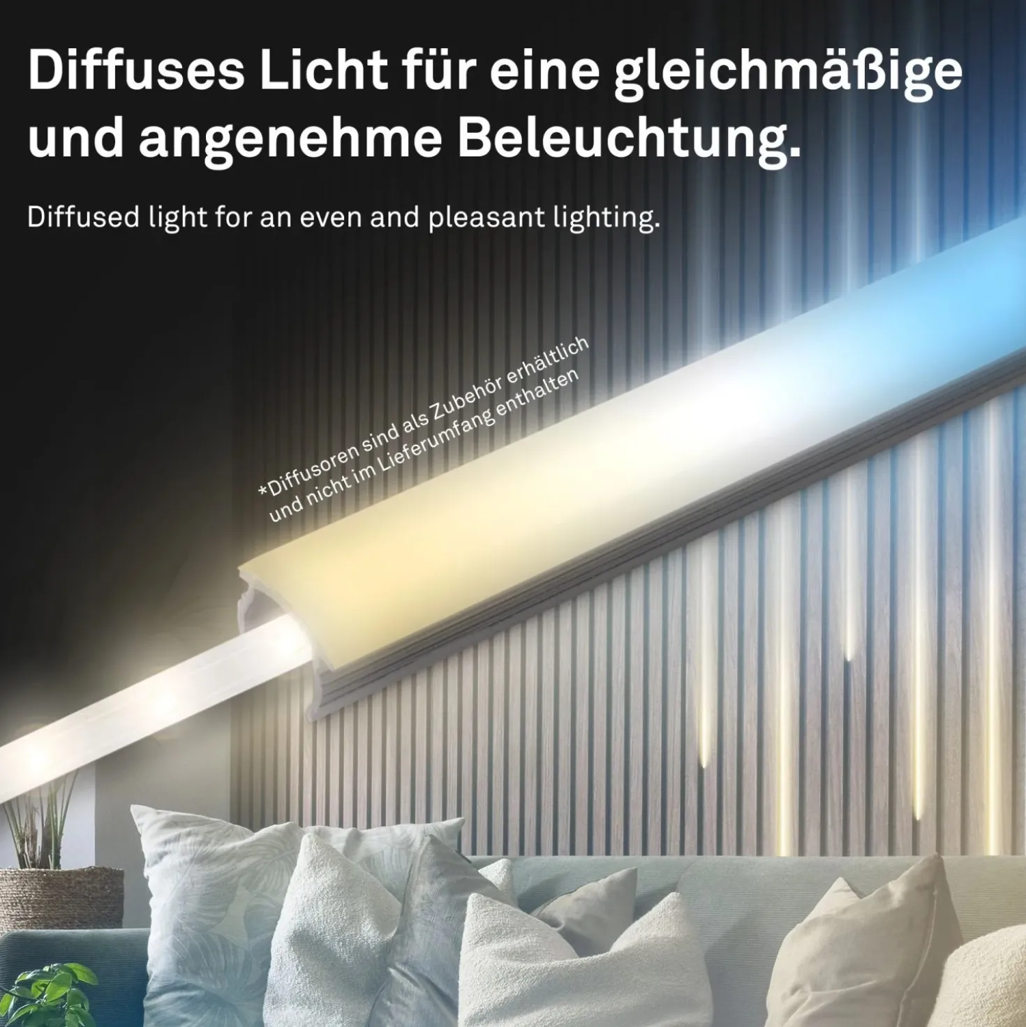 Striscia 294 LED Pimp your Panel 1300 lm CCT 2,6 m x 1 cm bianco
