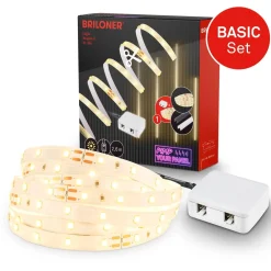 Striscia 294 LED Pimp your Panel On-Off 1300 lm bianco caldo 2,6 m x 1 cm bianco