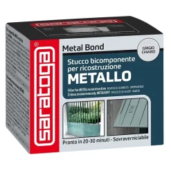 Stucco bicomponente per metallo Saratoga Metal Bond 125 ml