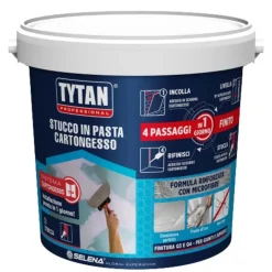 Stucco in pasta Tytan Professional per cartongesso bianco 5 kg