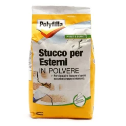Stucco in polvere per esterni Polyfilla 5 kg