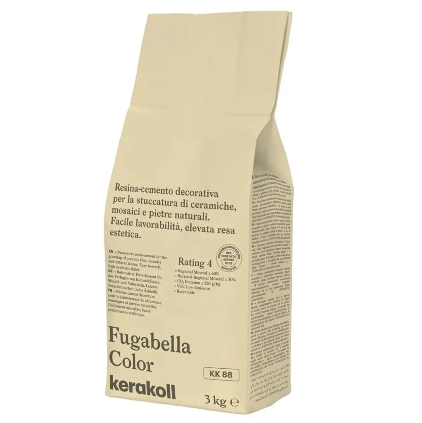 Stucco KERAKOLL Fugabella color 3 kg Ocra