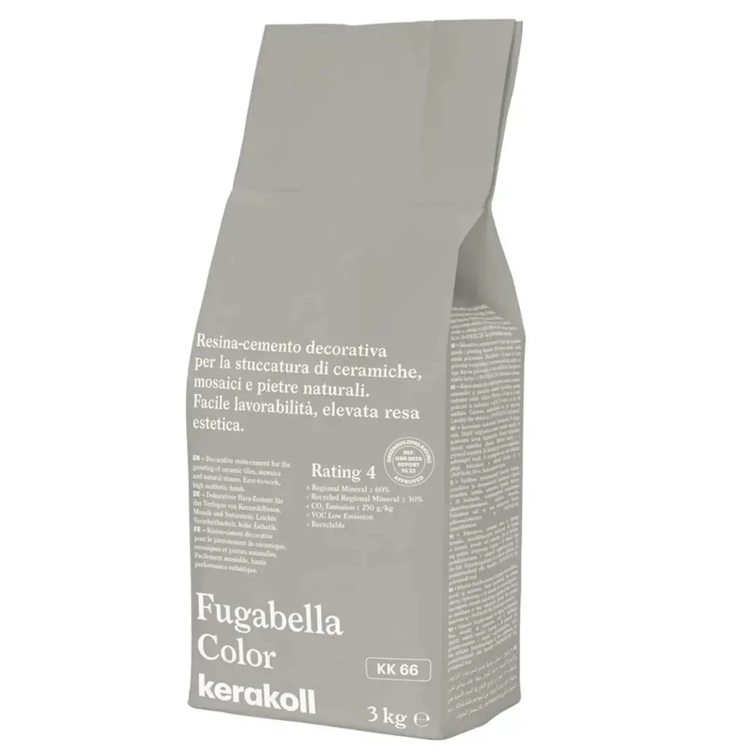 Stucco KERAKOLL Fugabella color 3 kg Grigio chiaro 3