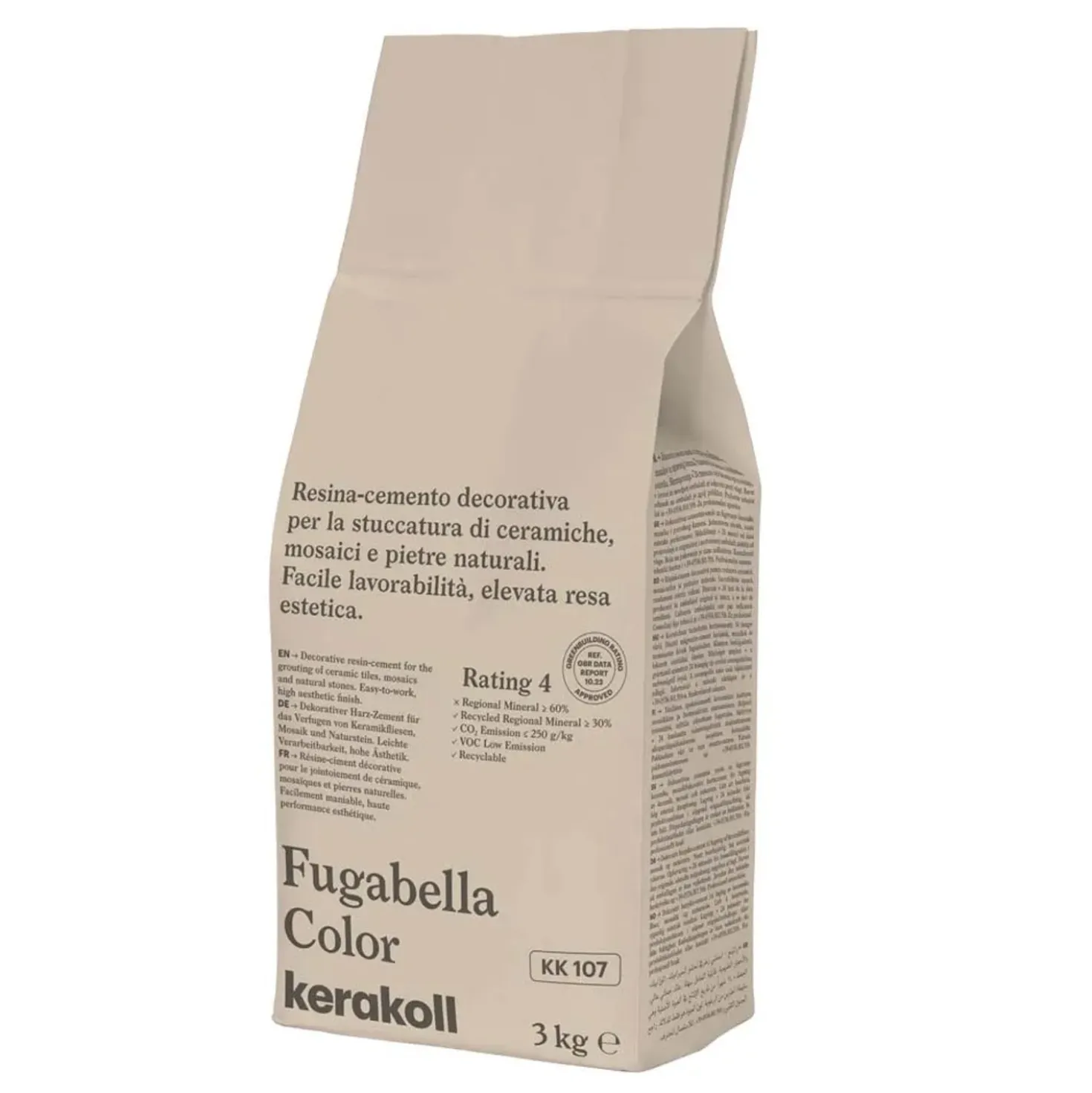 Stucco KERAKOLL Fugabella color 3 kg Grigio chiaro 5