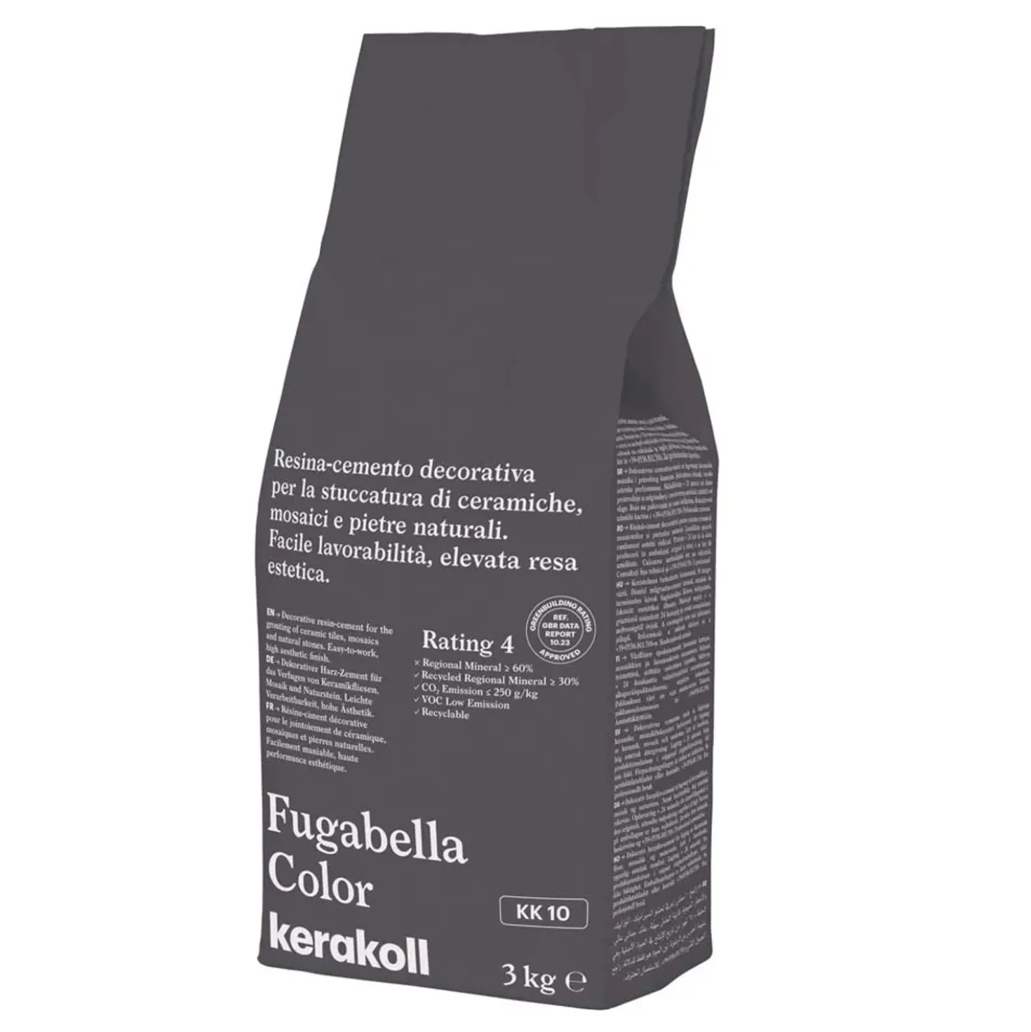 Stucco KERAKOLL Fugabella color 3 kg Grigio 4