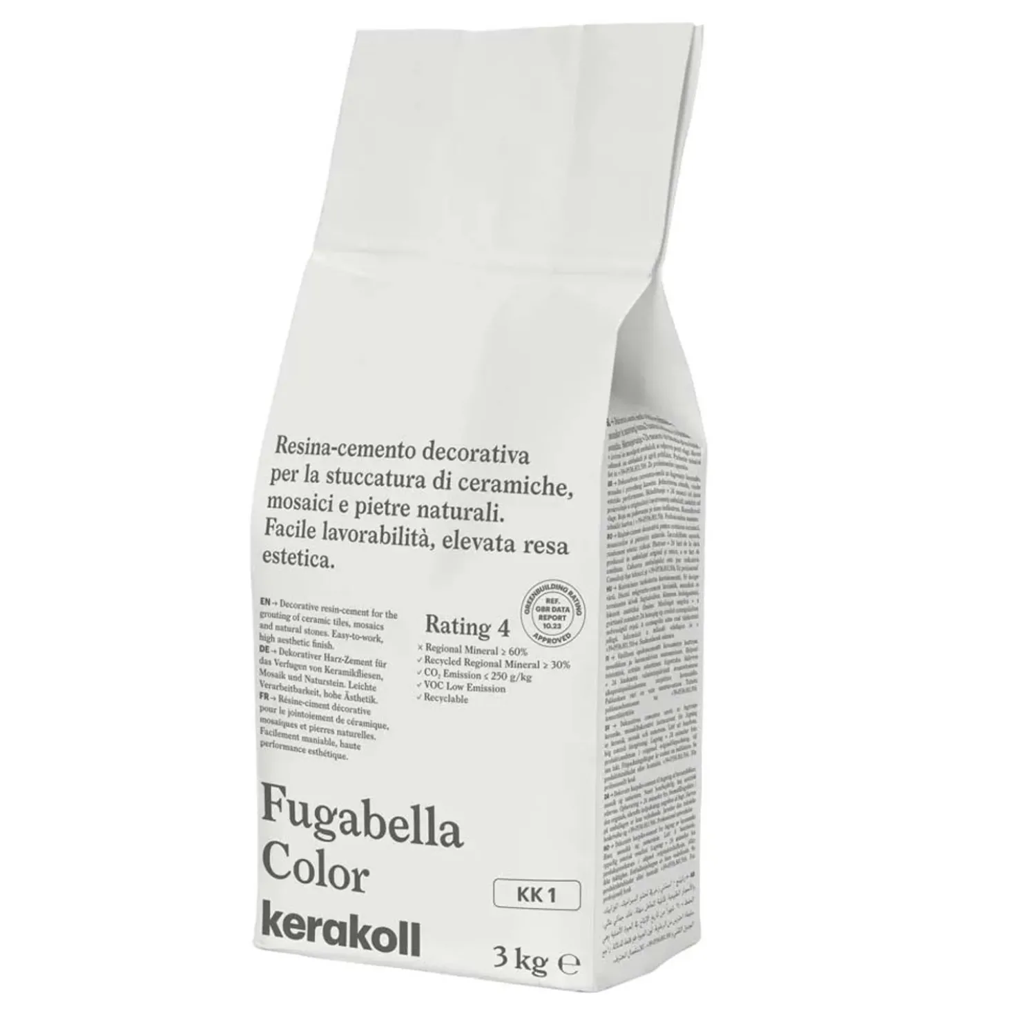 Stucco KERAKOLL Fugabella color 3 kg Bianco