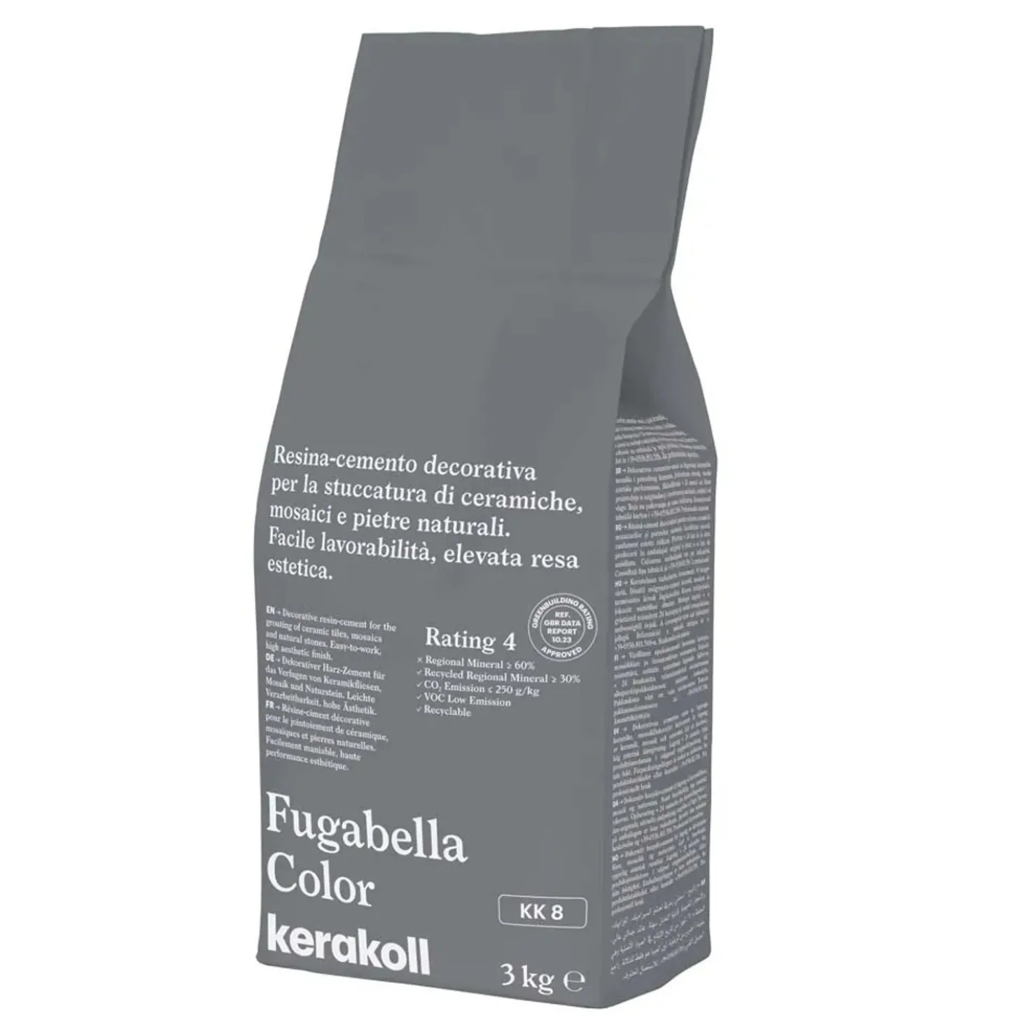 Stucco KERAKOLL Fugabella color 3 kg Grigio 2