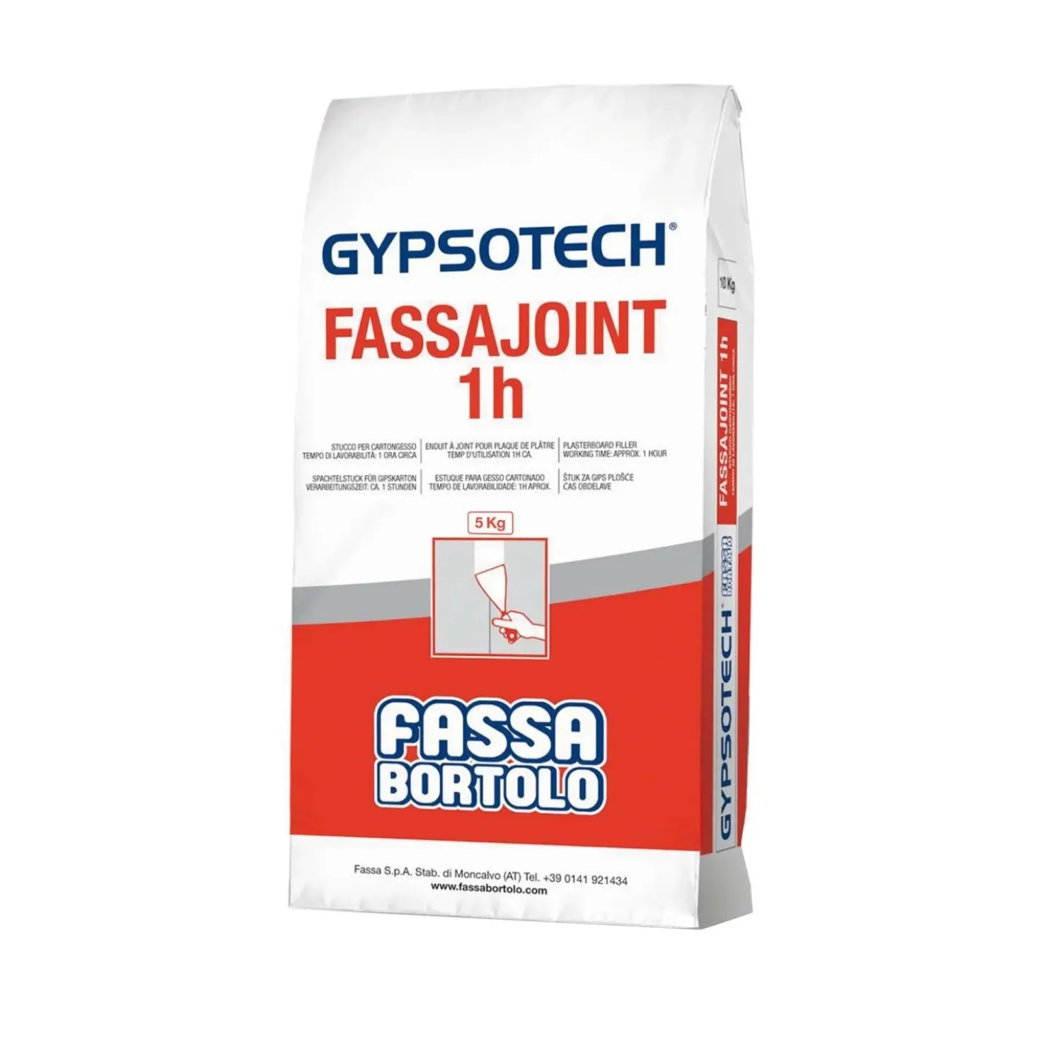 Stucco per cartongesso Fassajoint Fassa Bortolo 5 kg