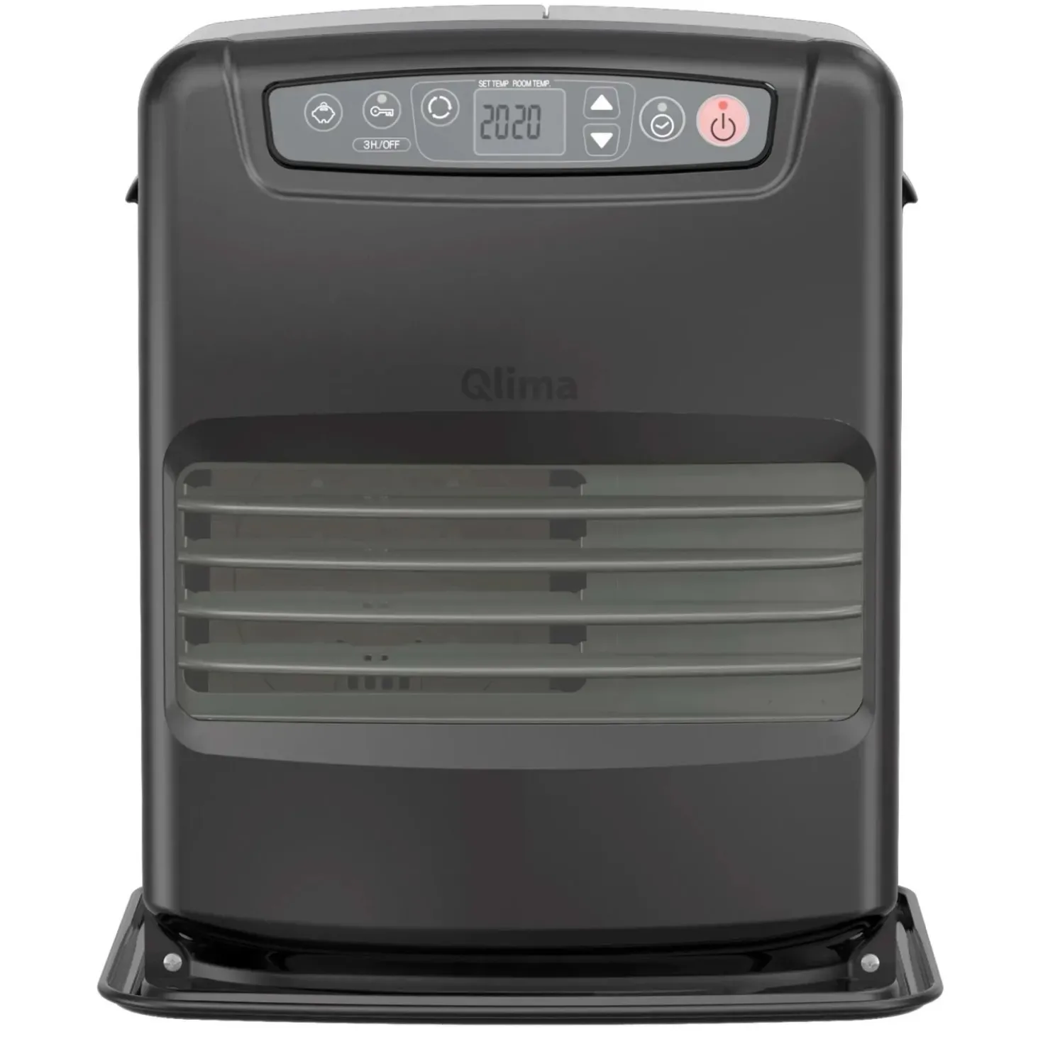 Stufa a combustibile liquido Qlima Laser SRE3230TC2 da 3,1 kW nero