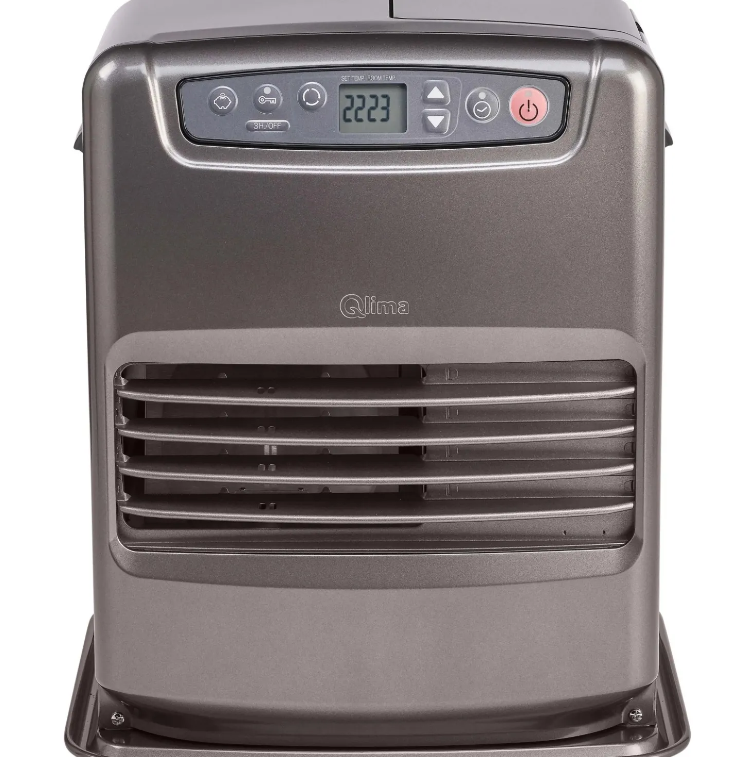 Stufa a combustibile Qlima Laser 3,1 kW grigio