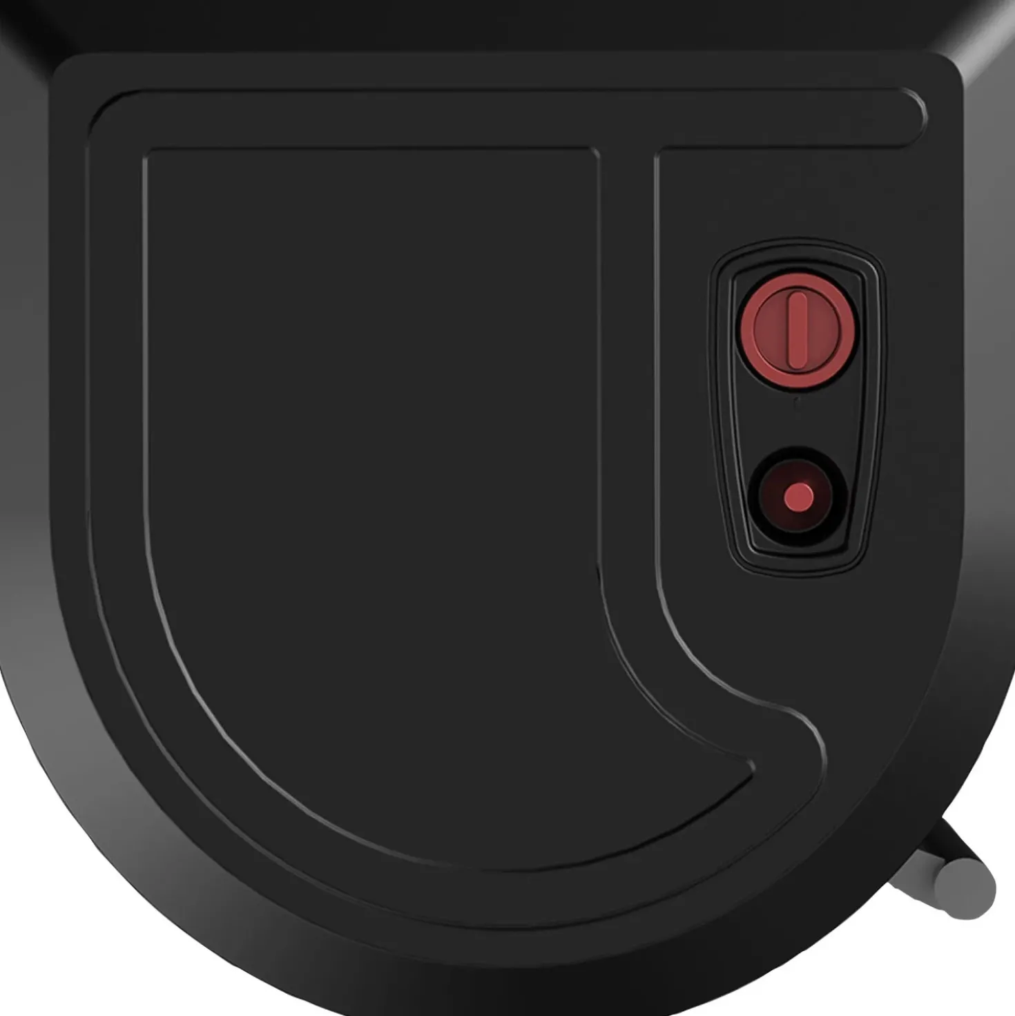 Stufa a gas fiamma rossa Qlima 3,4 kW nero
