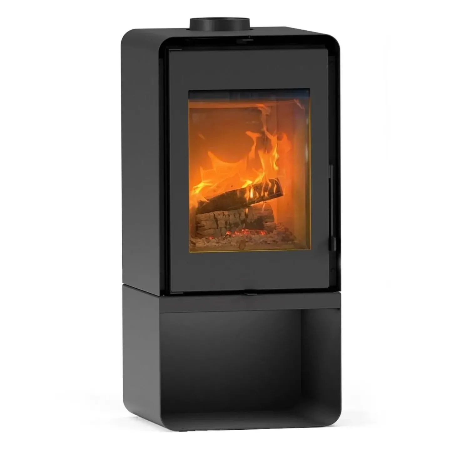 Stufa a legna Ecofox Modula 8,5 kW nero