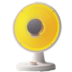 Stufa a parabola da tavolo Vinco 2 potenze Ø26 cm 600W bianco