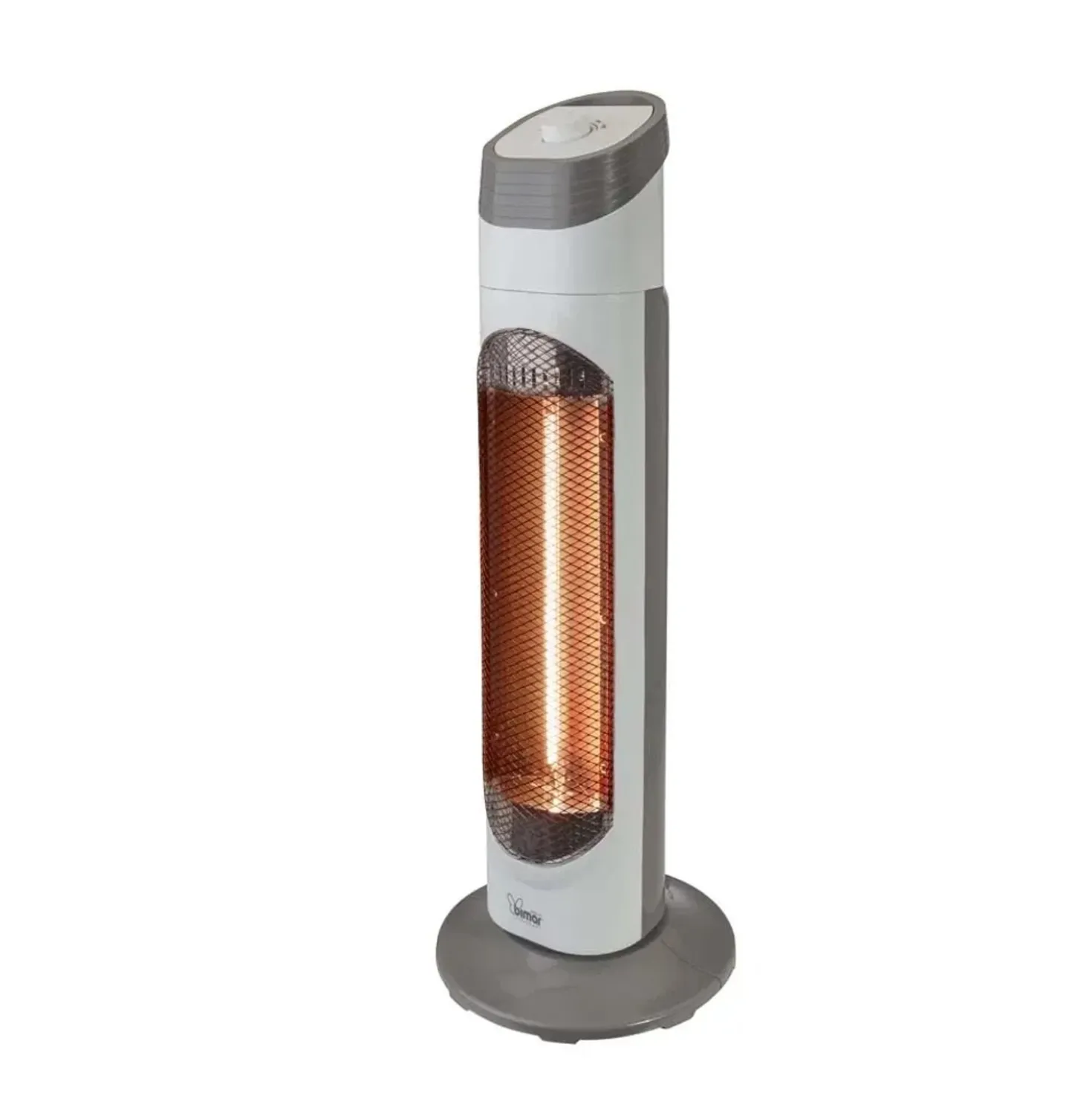 Stufa elettrica radiante al carbonio HR318 in plastica e metallo 900W