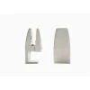 Supporti pannelli protettivi da tavolo 40x90x33 cm bianco