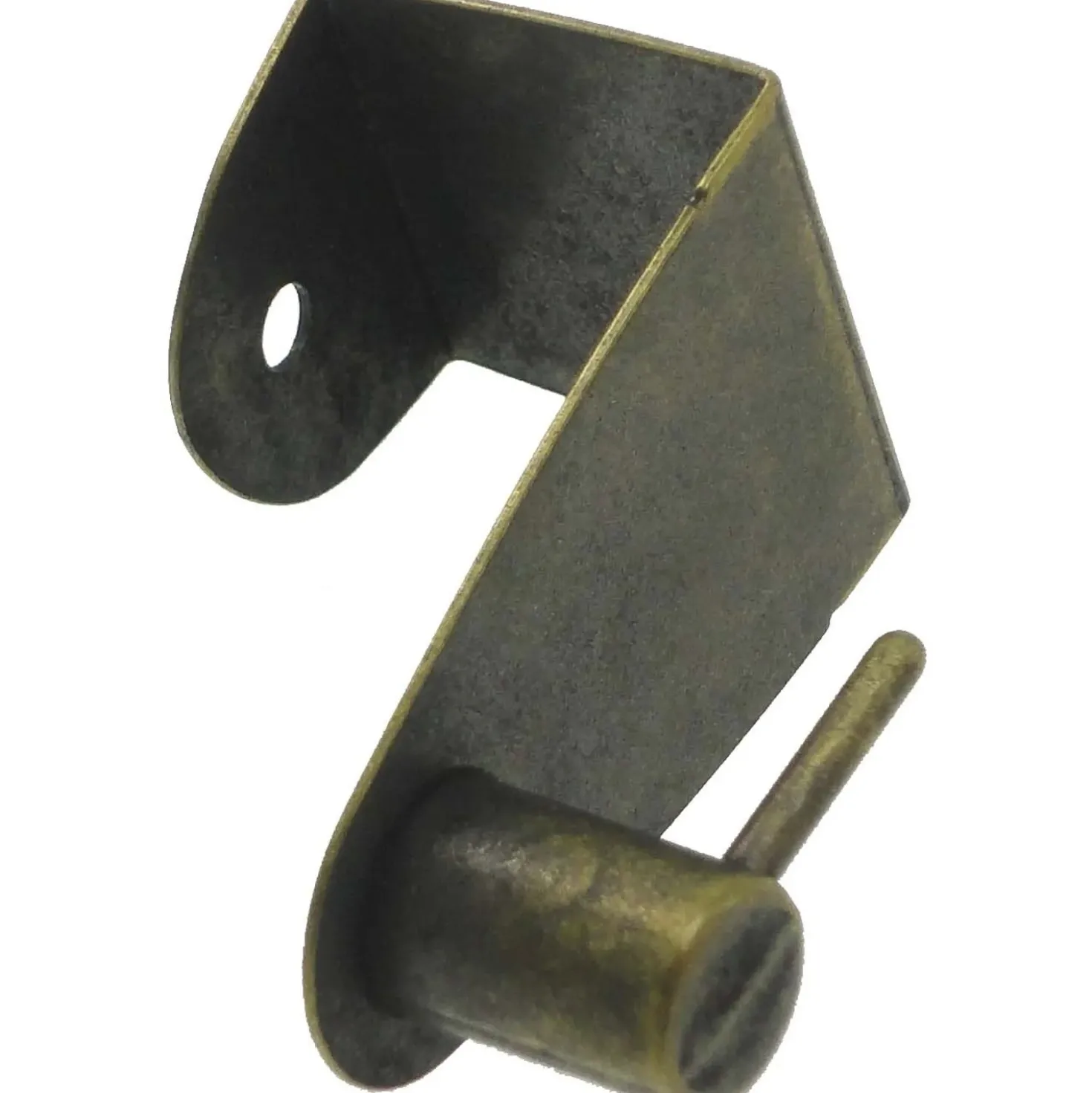 Supporto a molla per infissi in pvc e legno BB Line bronzato 2 pz