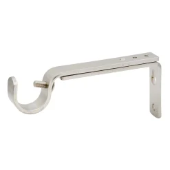 Supporto a parete estensibile 1 via Habito argento Ø 2 cm L 9-14 cm