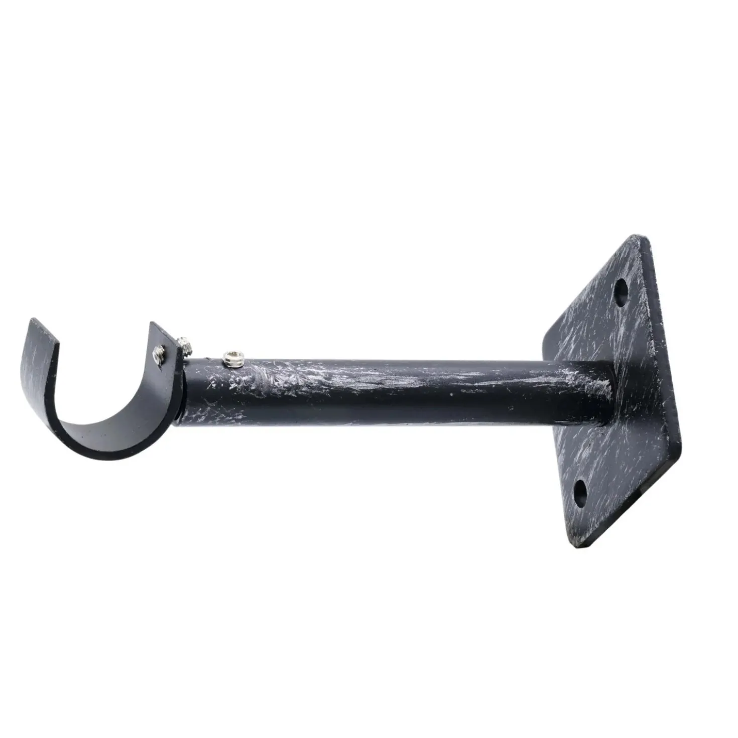 Supporto a parete estensibile 1 via Long nero Ø 2 cm L 9-13 cm