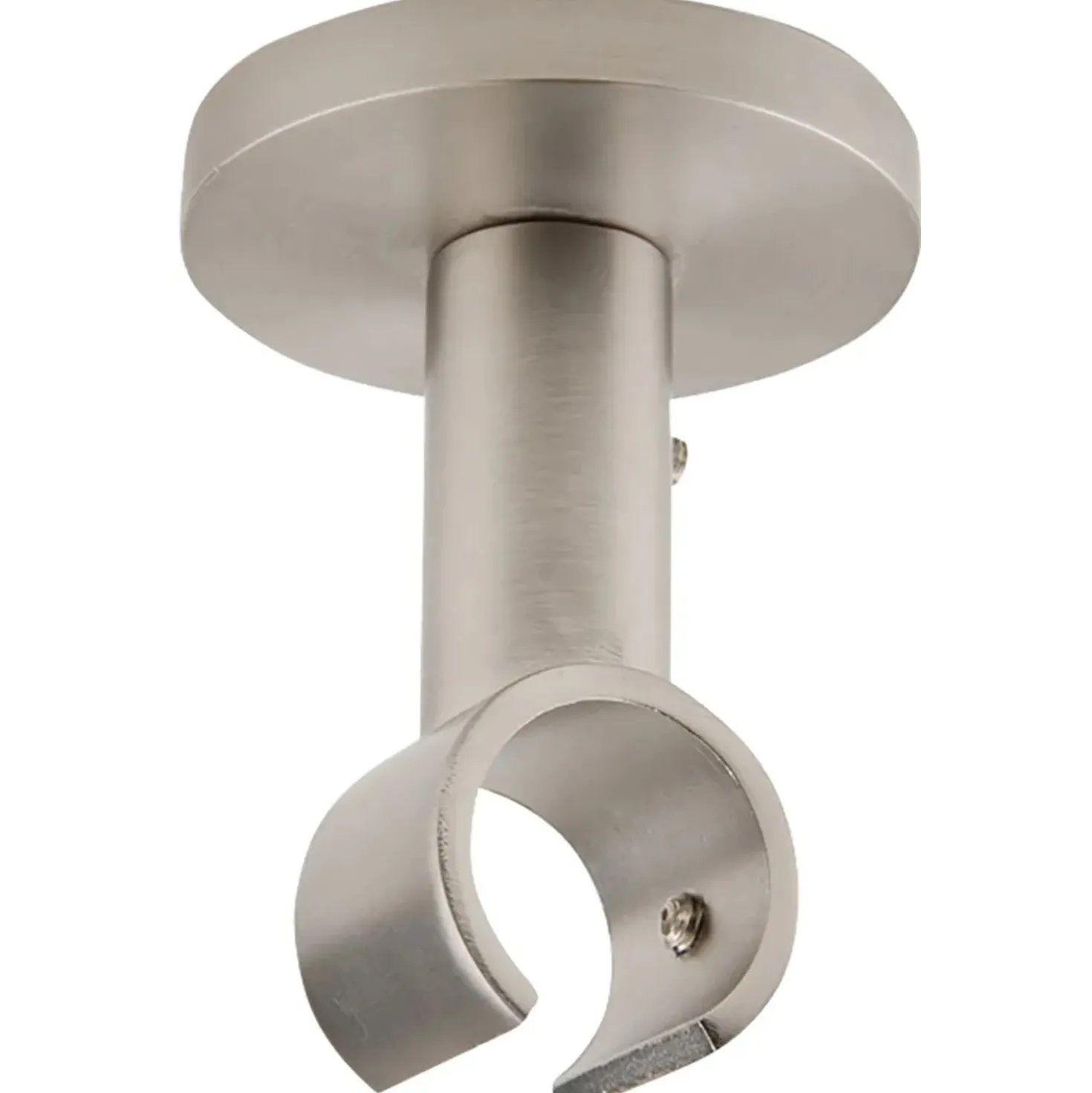 Supporto bastone tenda a soffitto Classic 1 via acciaio Ø 2 x 4 cm
