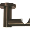 Supporto bastone tenda a soffitto Urban 1 via bronzo Ø 2,5 cm