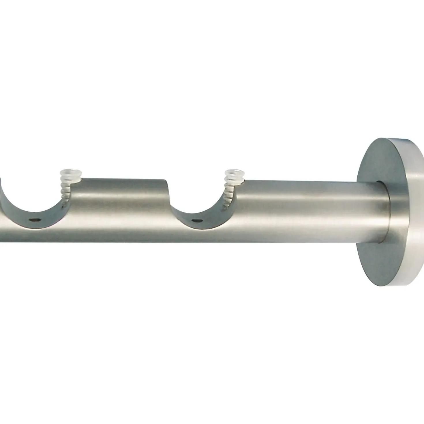 Supporto bastone tenda Function a 2 vie acciaio Ø 2 x 12 cm