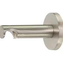 Supporto bastone tenda Function a 1 via acciaio Ø 1,6 x 6,5 cm