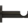 Supporto bastone tenda Function ad 1 via nero Ø 2 x 6,5 cm