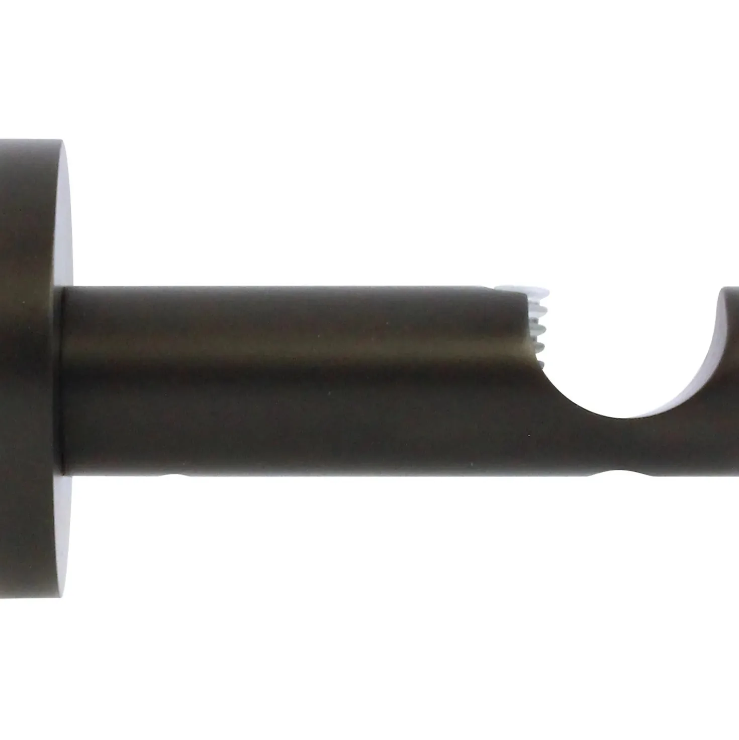 Supporto bastone tenda Function ad 1 via nero Ø 2 x 6,5 cm