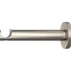 Supporto bastone tenda Function ad 1 via acciaio Ø 2 x 12 cm