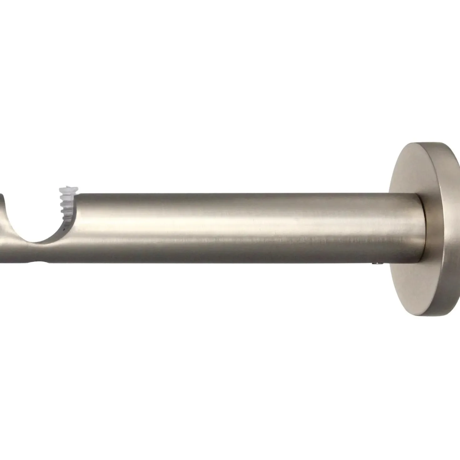 Supporto bastone tenda Function ad 1 via acciaio Ø 2 x 12 cm