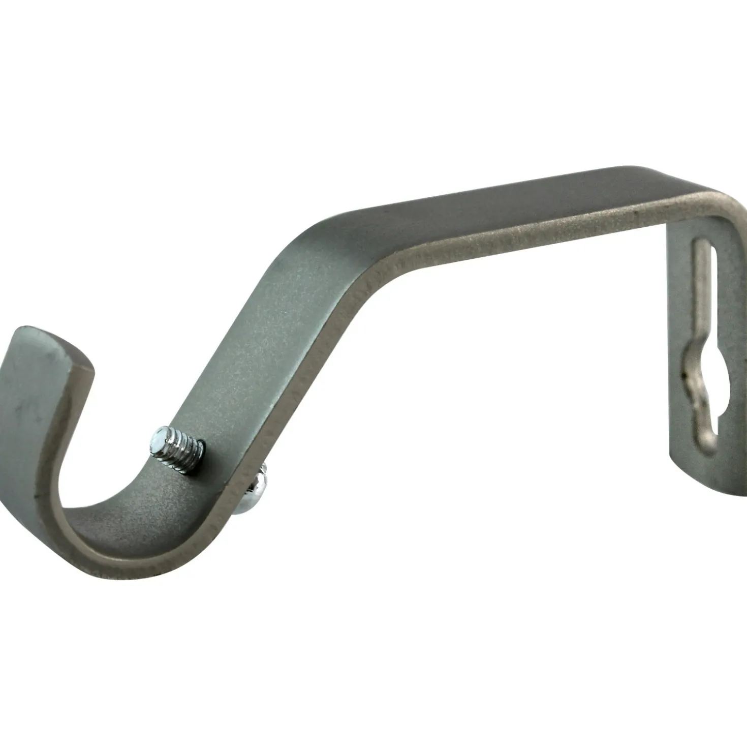 Supporto bastone tenda Habito a 1 via acciaio Ø 1,6 x 7 cm