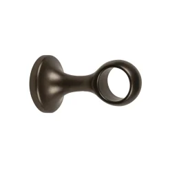 Supporto bastone tenda monoblocco chiuso bronzo Ø 20 mm
