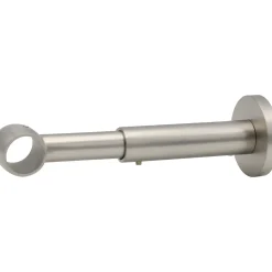 Supporto bastone tenda Mydeco Noble estraibile Ø 2 cm effetto acciaio inox