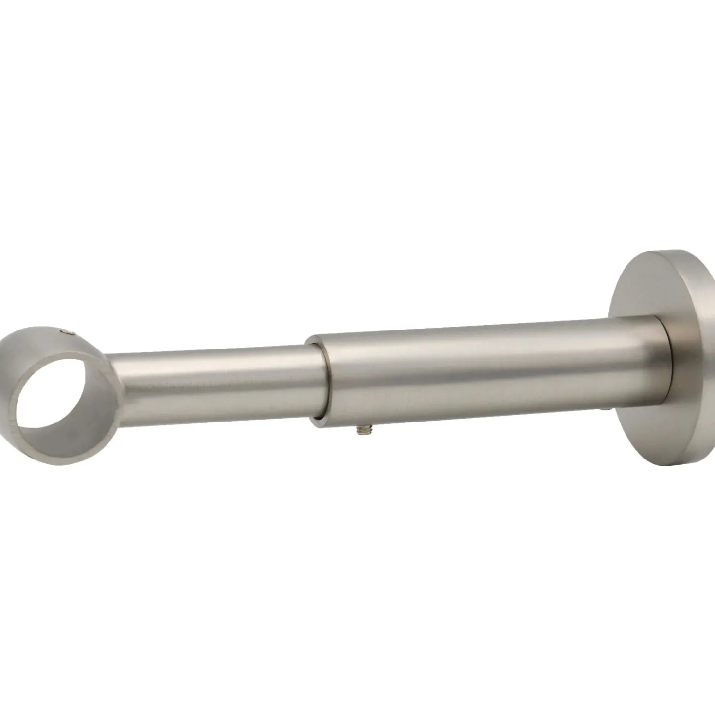 Supporto bastone tenda Mydeco Noble estraibile Ø 2 cm effetto acciaio inox