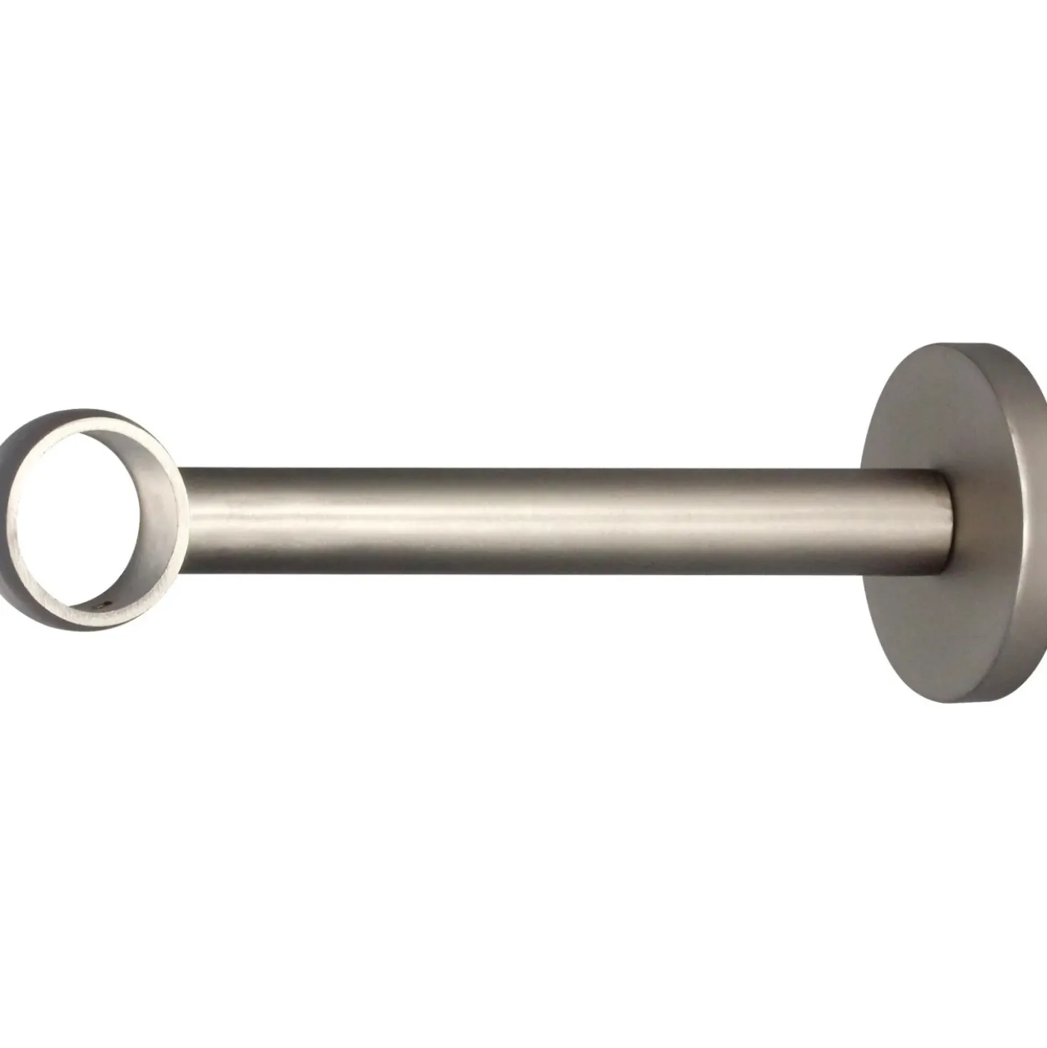 Supporto bastone tenda Noble a 1 via acciaio Ø 2,5 x 15 cm