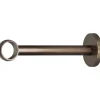 Supporto bastone tenda Noble a 1 via bronzo Ø 2,5 x 15 cm