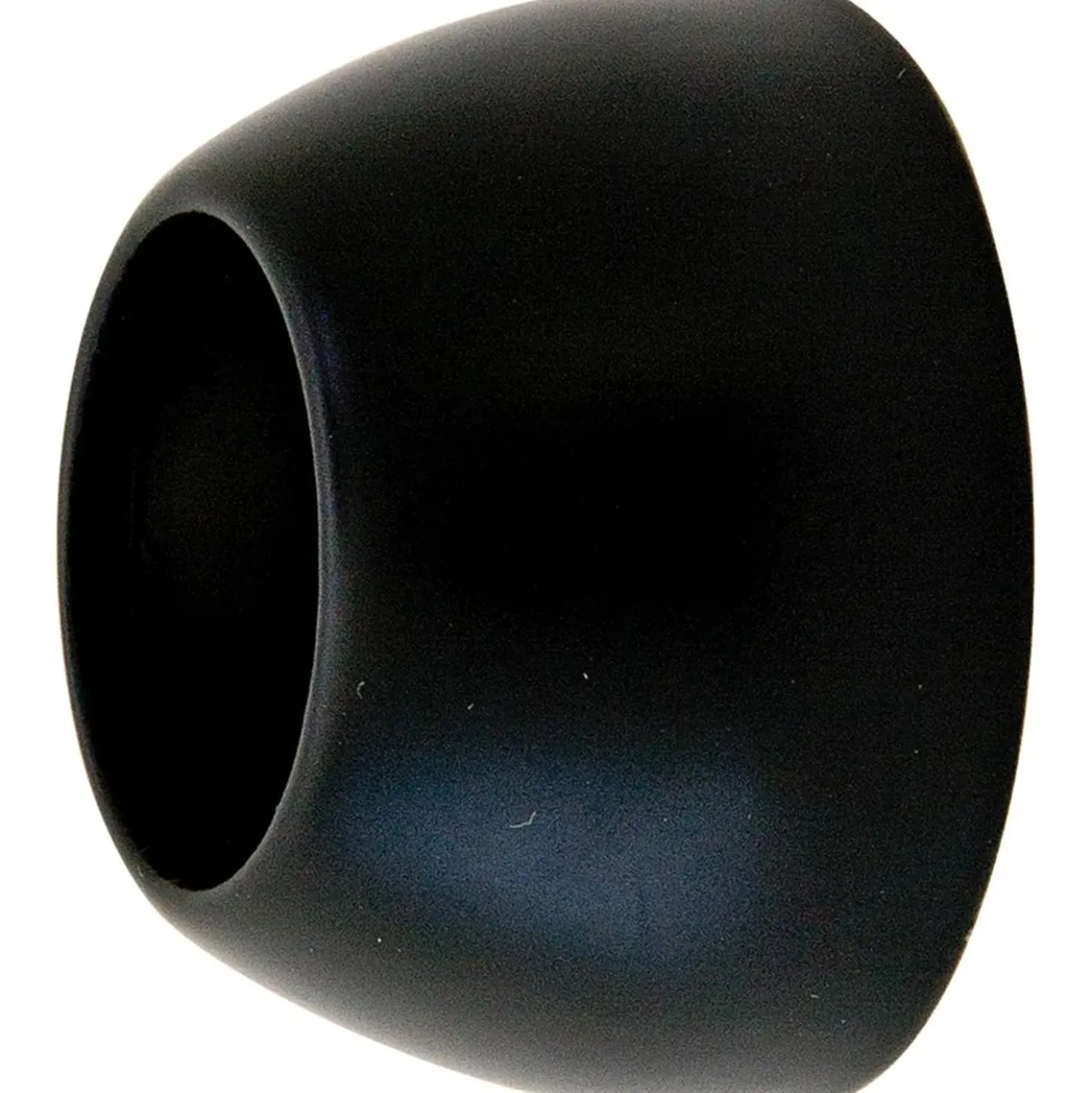 Supporto bastone tenda per nicchia 1 via nero Ø 2 cm