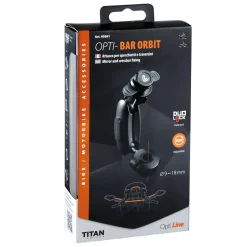 Supporto cellulare Titan Bar Orbit braccio snodato nero/grigio