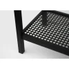 Supporto in metallo per lavello da esterno Madrid 33x44x74,5 cm nero