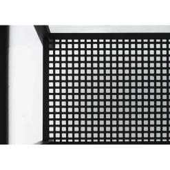 Supporto in metallo per lavello da esterno Madrid 33x44x74,5 cm nero